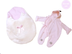 Kleidungsstück für Puppe New Born mit Dinosaurier-Design