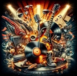 Diamantmalerei Musikalische Inspiration 30 × 40 cm