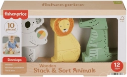 Fisher-Price Holztiere – Steck- und Sortierset
