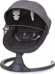 CHIPOLINO elektrische Wiege Nest Granite
