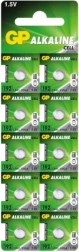 Alkalische Knopfzellenbatterien GP LR41 10 Stk.