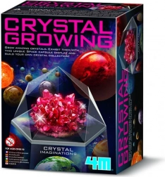 Bildungsset zum Züchten von Kristallen 4M - Rote Kristalle