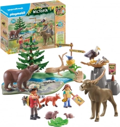 Playmobil Wiltopia – Tiere Nordamerikas, Bauset mit 54 Teilen