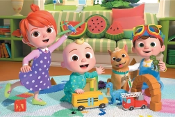 Puzzle 24 Teile Maxi COCOMELON Bereit für Abenteuer