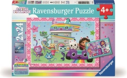 Ravensburger Puzzle Gábis magisches Haus 2x24 Teile