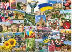 Puzzle EUROGRAPHICS Ukraine 1000 Teile