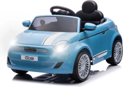 Elektrisches Kinderauto FIAT 500e blau