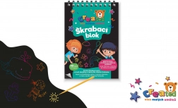 Kratzer-Notizblätter in Farben 10×14 cm, 10 Stk.