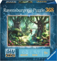 Ravensburger Exit Kids Puzzle: Magischer Wald, 368 Teile