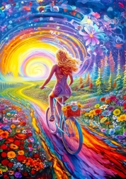 Enjoy Puzzle Pedale der Freiheit 1000 Teile