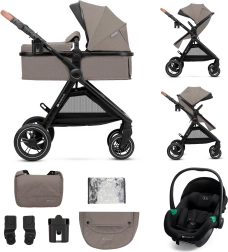 Kinderkraft Kombikinderwagen 3-in-1 Esme Pro Sand Beige