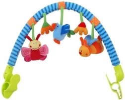Plüsch-Hängetoy für den Kinderwagen Baby Mix
