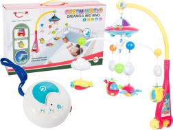 Baby-Mobile fürs Kinderbett mit Fernbedienung und UFO-Projektor
