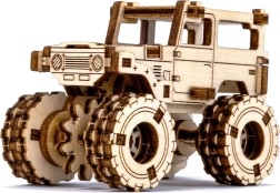 Holz-3D-Puzzle – Monstertruck-Modell inspiriert von TOYOTA FJ40