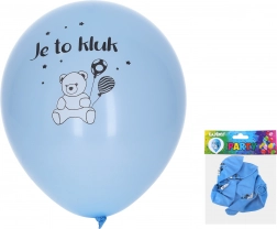 Aufblasbare Luftballons 30 cm – Es ist ein Junge (Set mit 5 Stück)