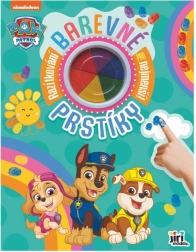 Heft Bunte Fingerfarben PAW PATROL mit Fingerfarben 23 × 30 cm