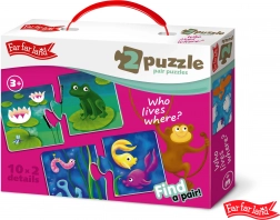 Far Far Land Puzzle passende Tierhäuschen