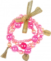 Souza - Kinder Rosa Armbänder Alky, Set von 3 Stück