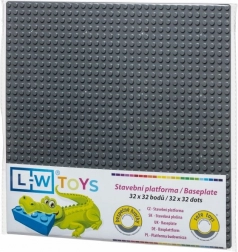 Grundplatte 32 × 32 dunkelgrau