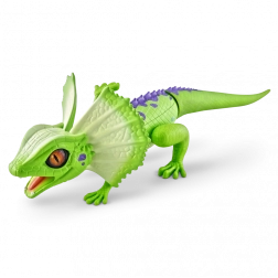 Robo Alive Roboter-Eidechse mit Halskragen – orange