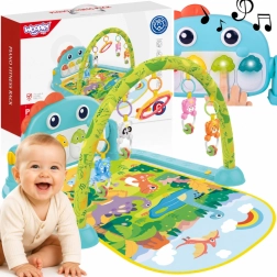 Woopie Baby-Spieldecke mit Dinosaurier-Spielbogen