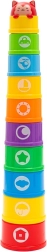 Stapelbecher mit Nummern und Melodie BABY MIX, 10 Teile