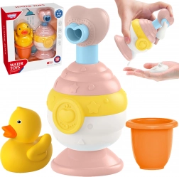 Woopie Badespielzeug Set: Becher, Ente und Seifenspender