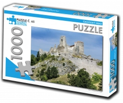 Touristenpuzzle Čachtice Burg 1000 Teile