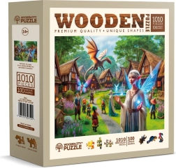 Holz-Puzzle Fantasy Dorf 1010 Stücke