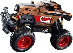 Sluban Power Bricks Aufziehmotor Orange-Schwarzer Offroad-Rennwagen