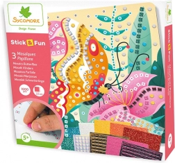 Stick & Fun Mosaik Schmetterlinge für Kinder