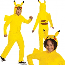 Kinderkostüm POKEMON Pikachu Kigurumi 150–163 cm (14–16 Jahre)
