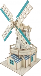 Holz 3D Puzzle Holländische Windmühle