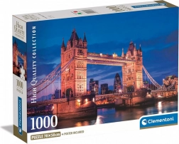 Puzzle 1000 Teile - Tower Bridge bei Nacht