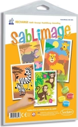 Sentosphere Sablimage Sandbilder – Afrikanische Tiere