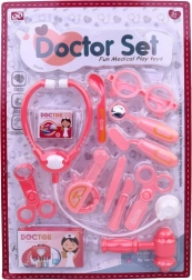 Rosa Doktor-Set für Kinder