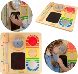 Masterkidz Lern-Wandtafel zum Erkennen von Temperaturen