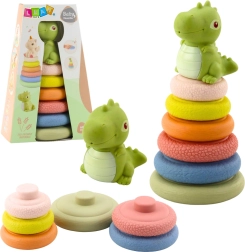 Weiche ökologische sensorische Pyramide mit Dinosaurier