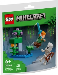 LEGO Minecraft – Duell in der üppigen Höhle