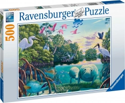 Ravensburger Puzzle Momente mit Seekühen 500 Teile