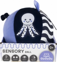 sensorischer Plüschball mit Glöckchen GAGAGU für Babys