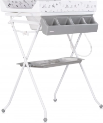 Babywanne mit Wickelauflage und Ständer Aqua Giraffe von Chipolino