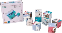 Holzklötze Arktische Tiere