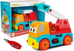 Zerlegbares Feuerwehrauto mit Licht und Sound