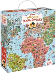 Entdecker-Puzzle – Weltkarte 300 Teile