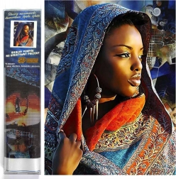 Diamond Painting Nachdenkliches Mädchen 30x40cm