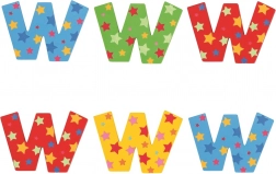 Sternchenbuchstabe Bigjigs Toys W