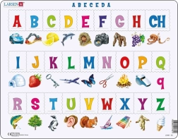 Kinderpuzzle mit Alphabet LARSEN 27 Teile