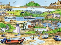 Puzzle Ravensburger Flucht nach Cornwall 500 Teile