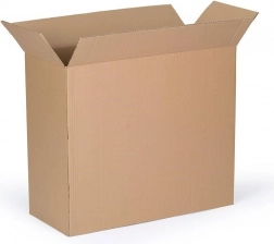 Faltkarton 600 × 400 × 1200 mm, fünfwellige Ausführung